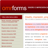 Es el programa constructor del sitio web OmrForms.es, que es un sitio dedicado a la comercializaci�n de servicios y formularios en papel para la lectura �ptica de datos. Los contenidos para este sitio web se estructuran en base a posts con 3 niveles de importancia (status) y que se guardan en un �nico fichero de texto denominado agenda de posts que